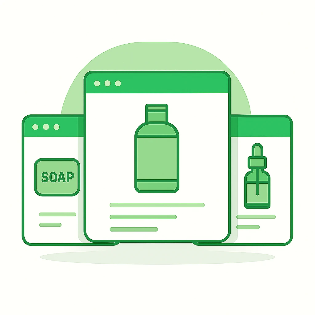sell organic natural and herbal care product online
